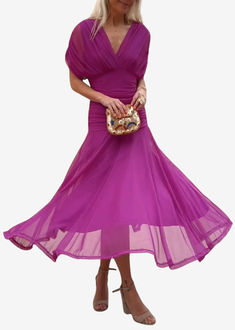 Valeriane™ | Elegante off-shoulder jurk
