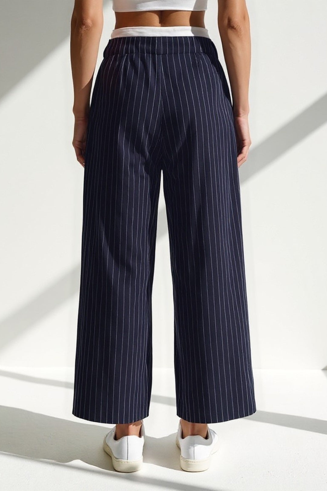 Lou | Broek met verticale strepen