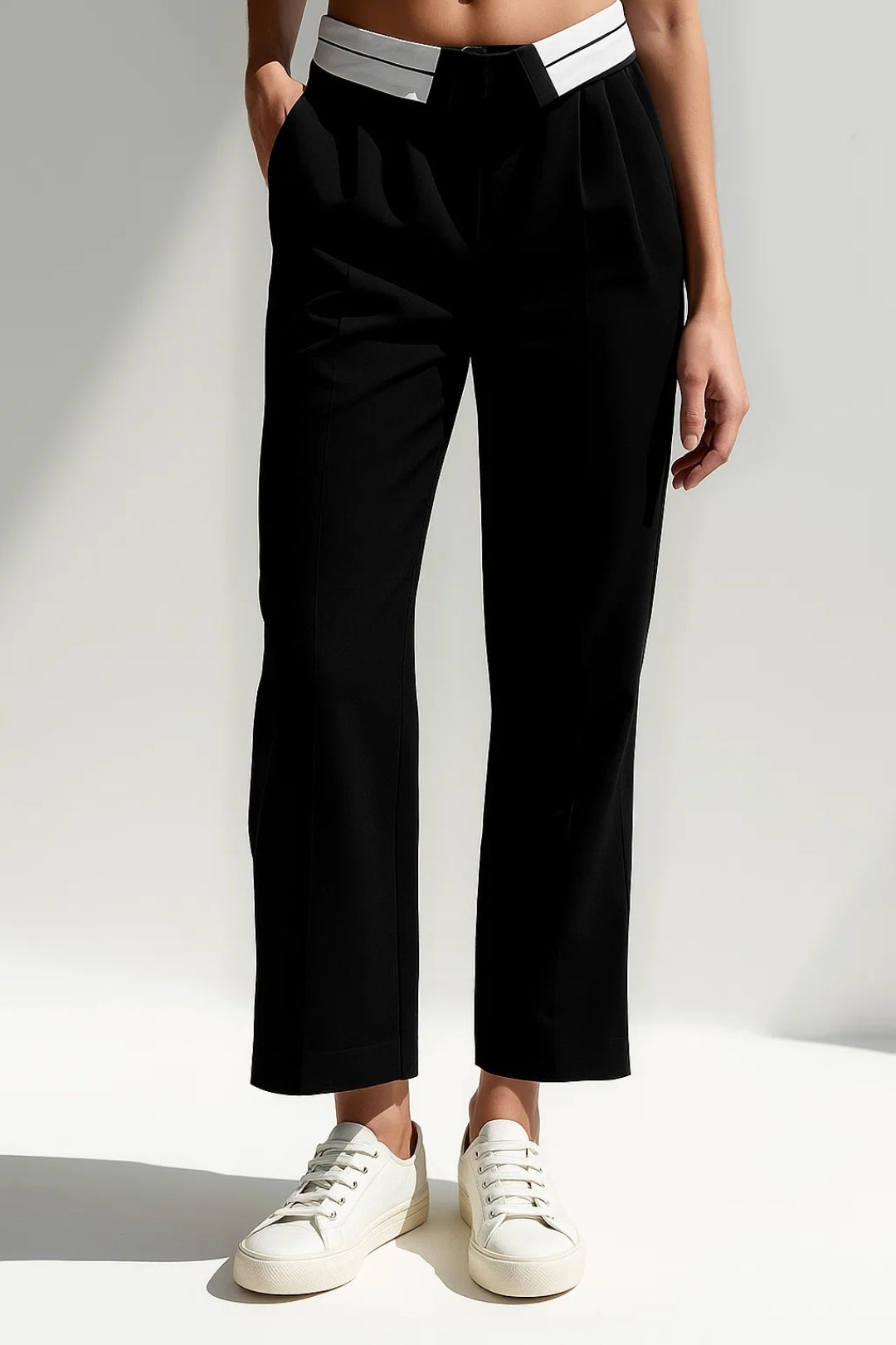 Ria | Elegante cropped broek