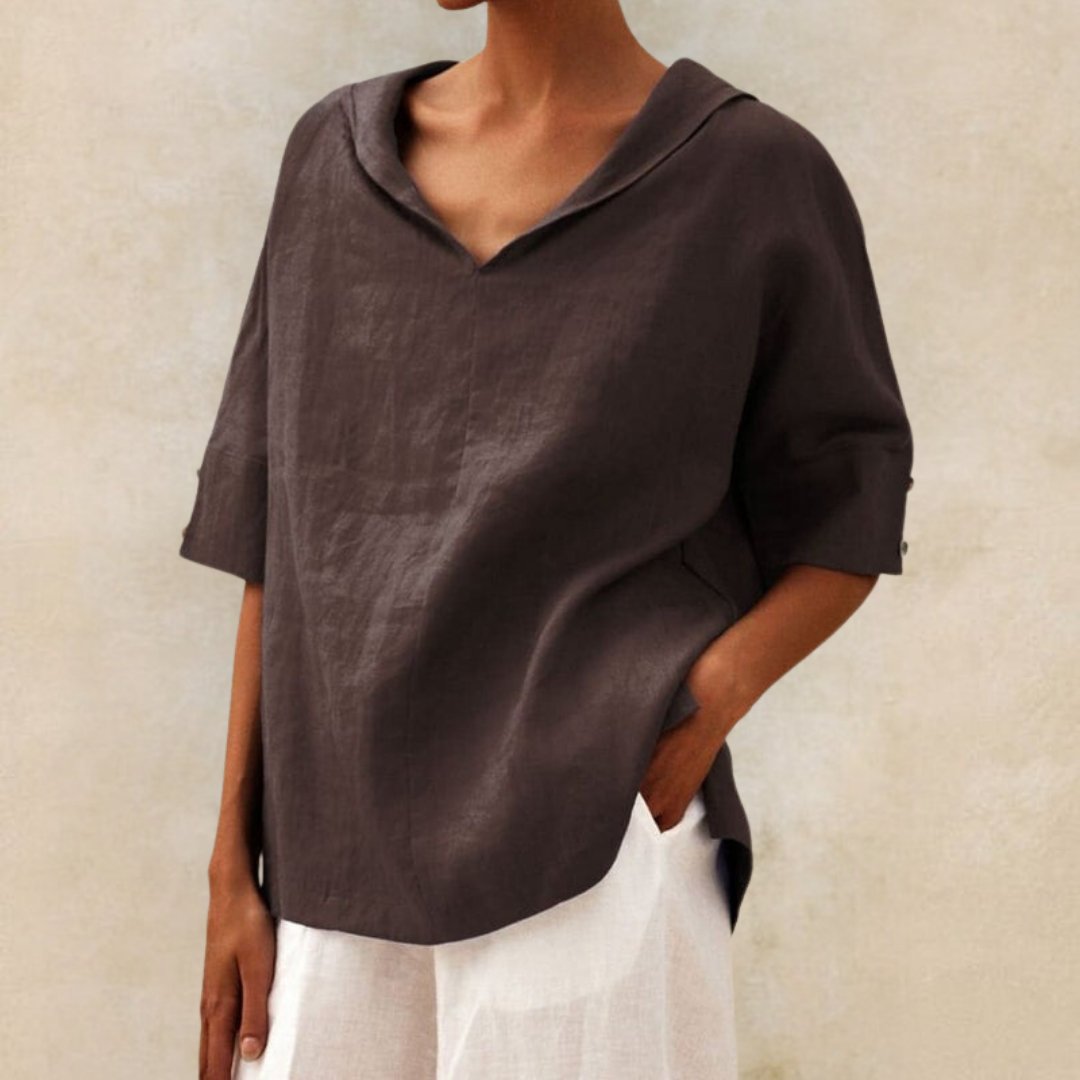 Yara I Linnen blouse
