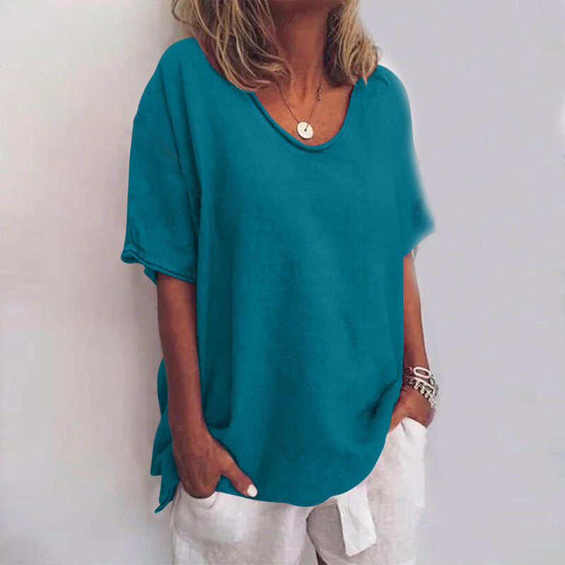 Kim | Linnen blouse