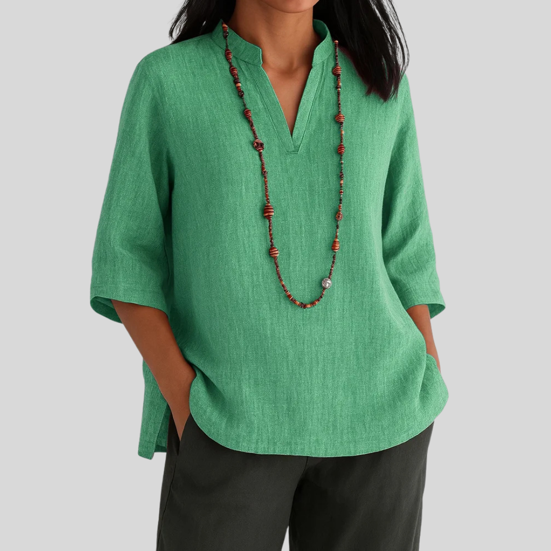 Lisa | Linnen blouse