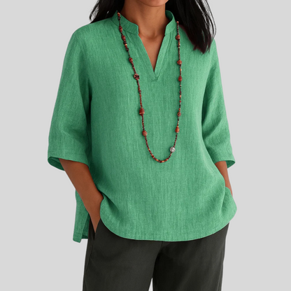 Lisa | Linnen blouse