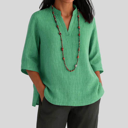 Lisa | Linnen blouse