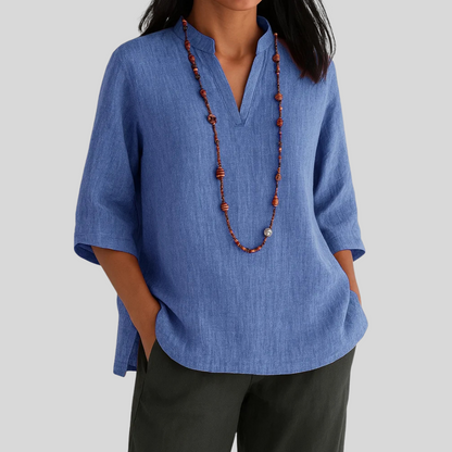 Lisa | Linnen blouse