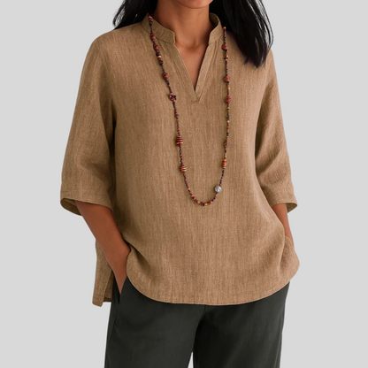 Lisa | Linnen blouse