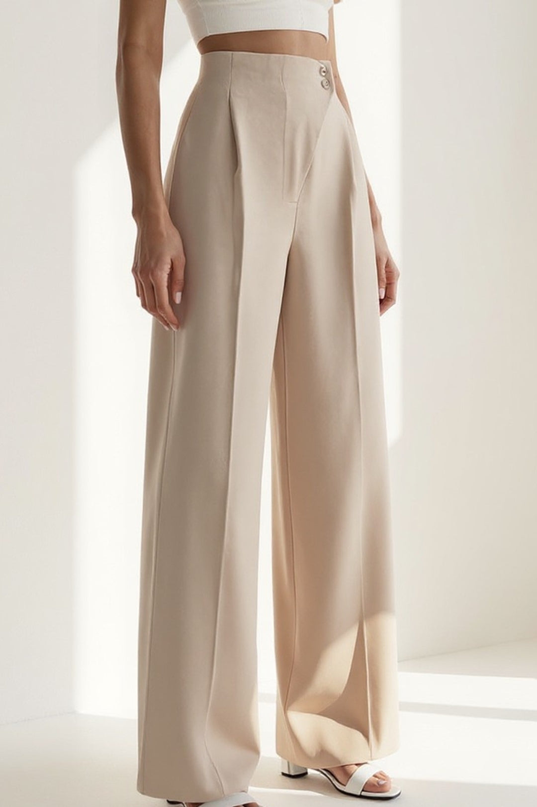 Sienna™ | Broek met wijde pijpen