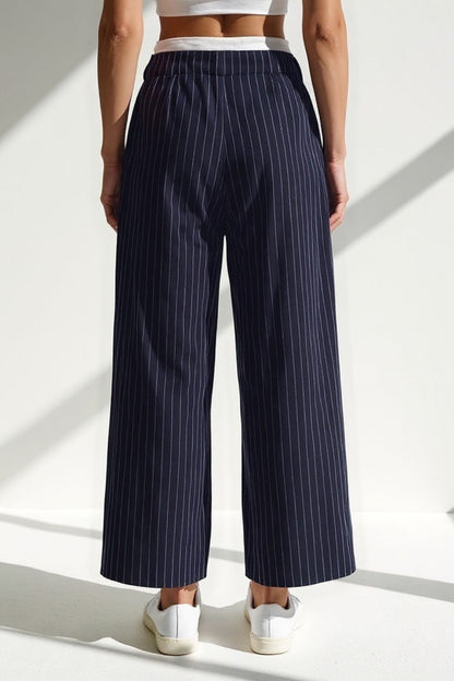 Lou | Broek met verticale strepen