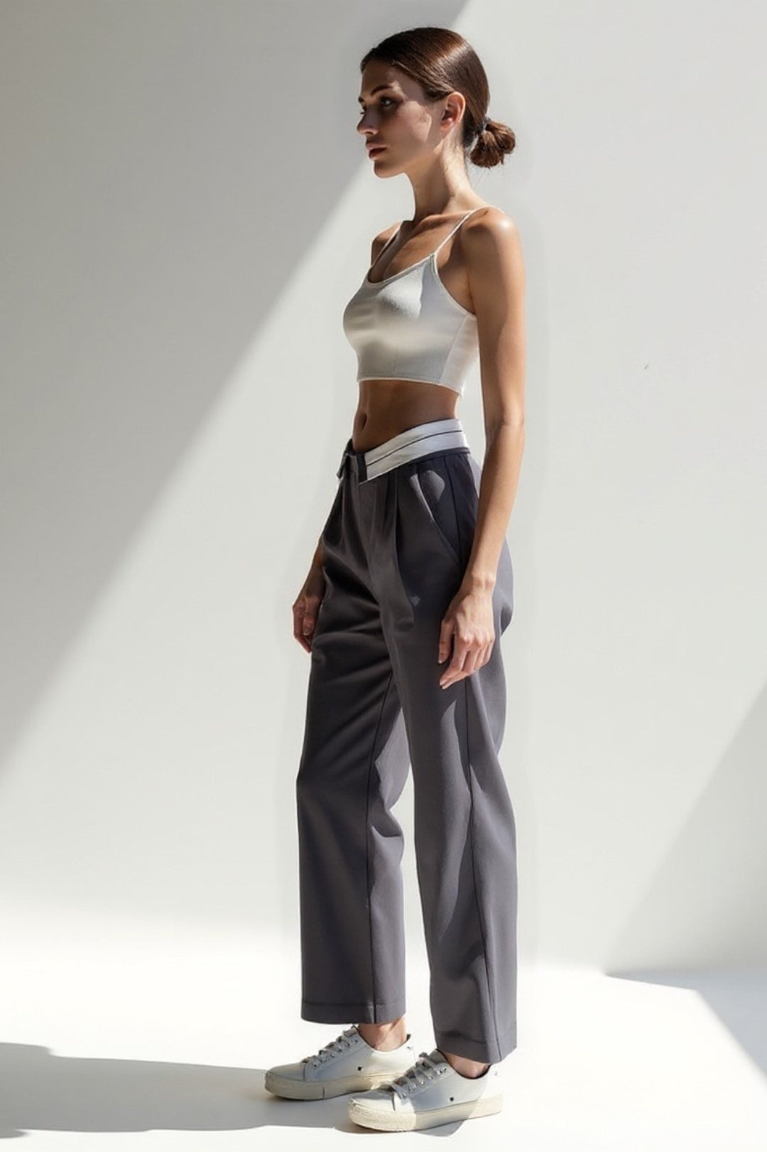 Ria | Elegante cropped broek