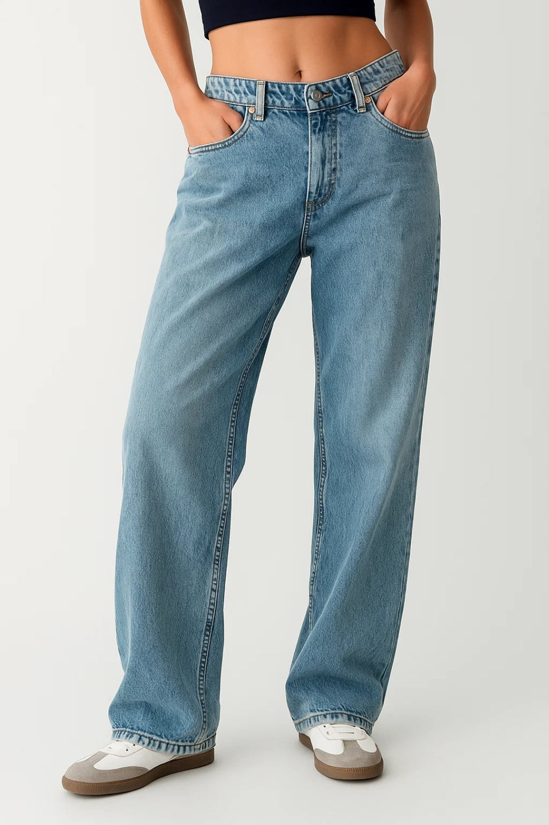 Noéline™ | Jeans met wijde pijpen