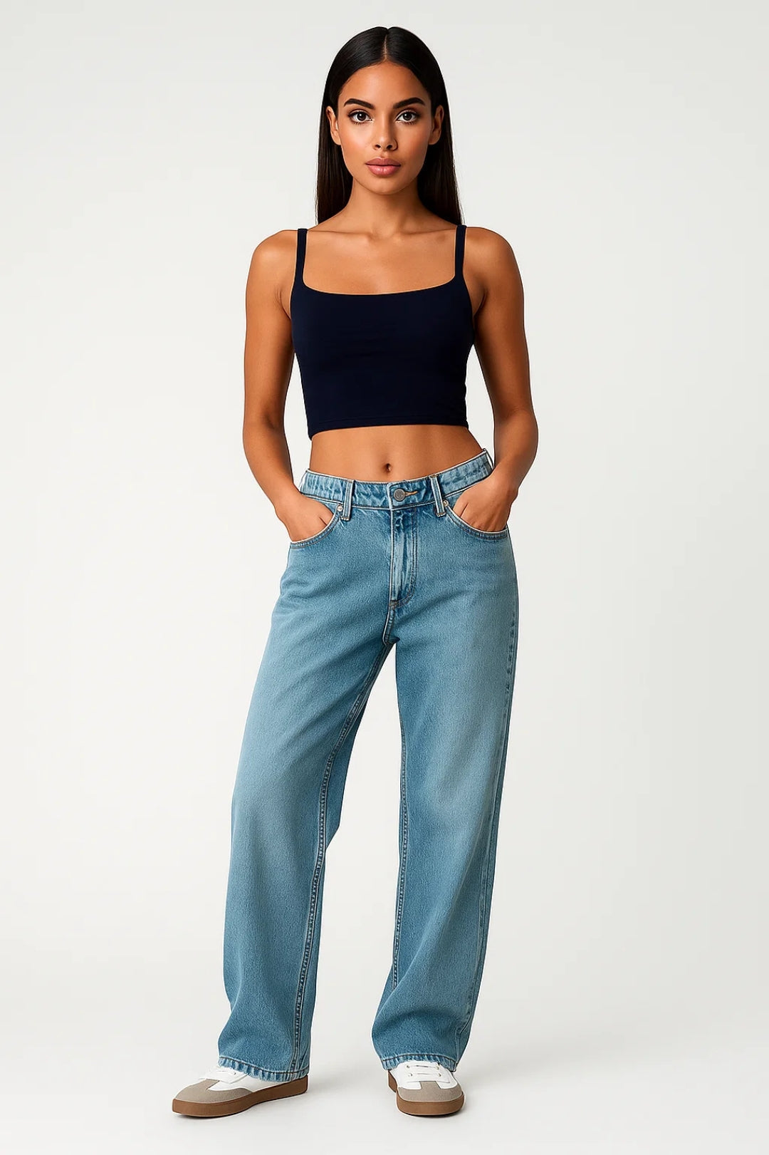 Noéline™ | Jeans met wijde pijpen