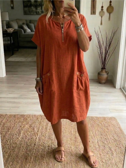 Mirelle™ | Jurk met ritssluiting
