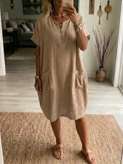 Mirelle™ | Jurk met ritssluiting