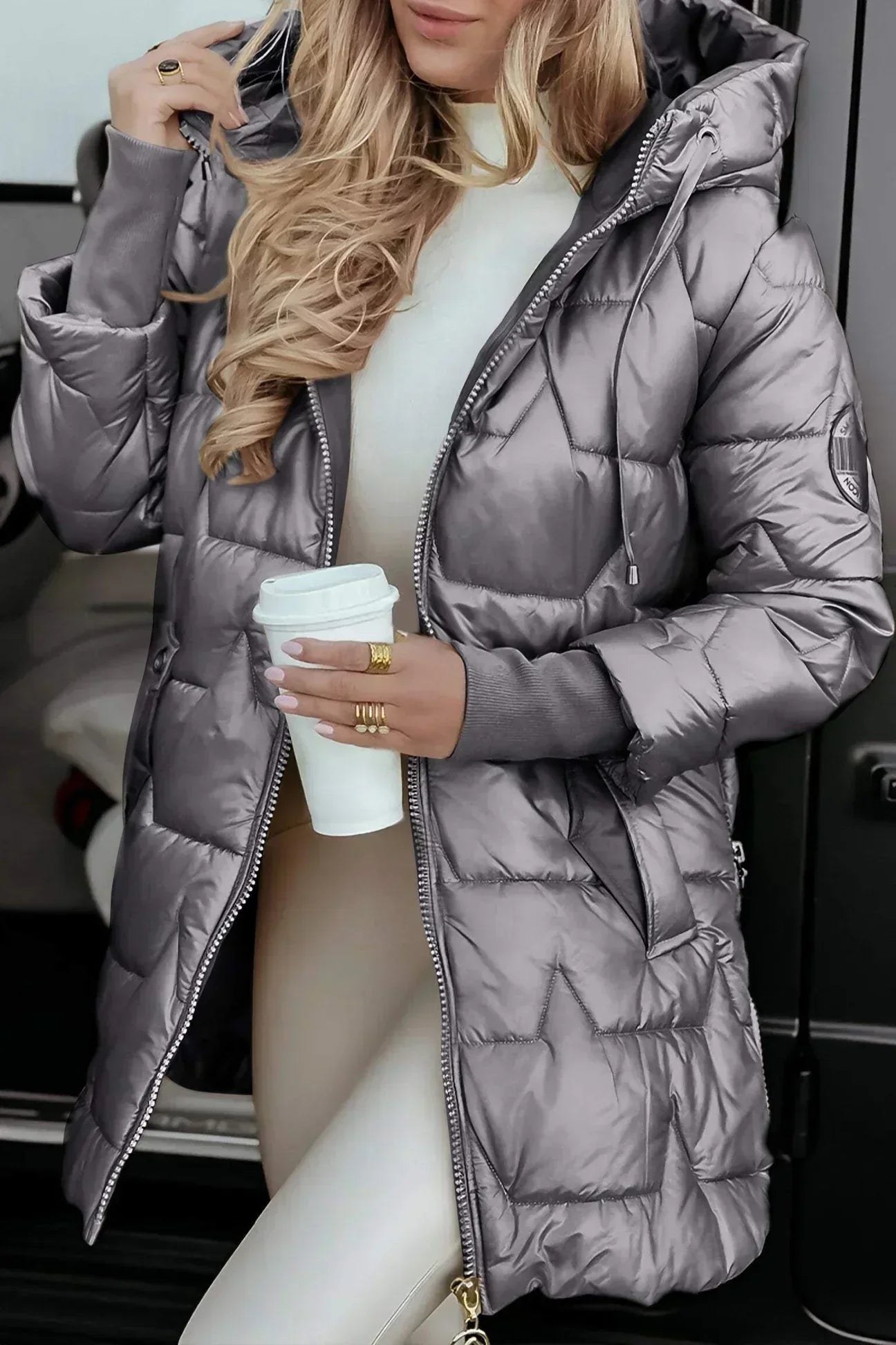 Loretta | Gewatteerde winterjas