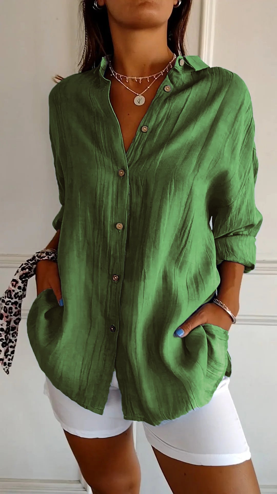 Marina I klassieke blouse