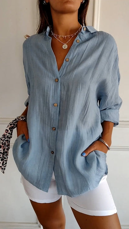 Marina I klassieke blouse