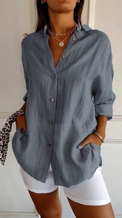 Marina I klassieke blouse
