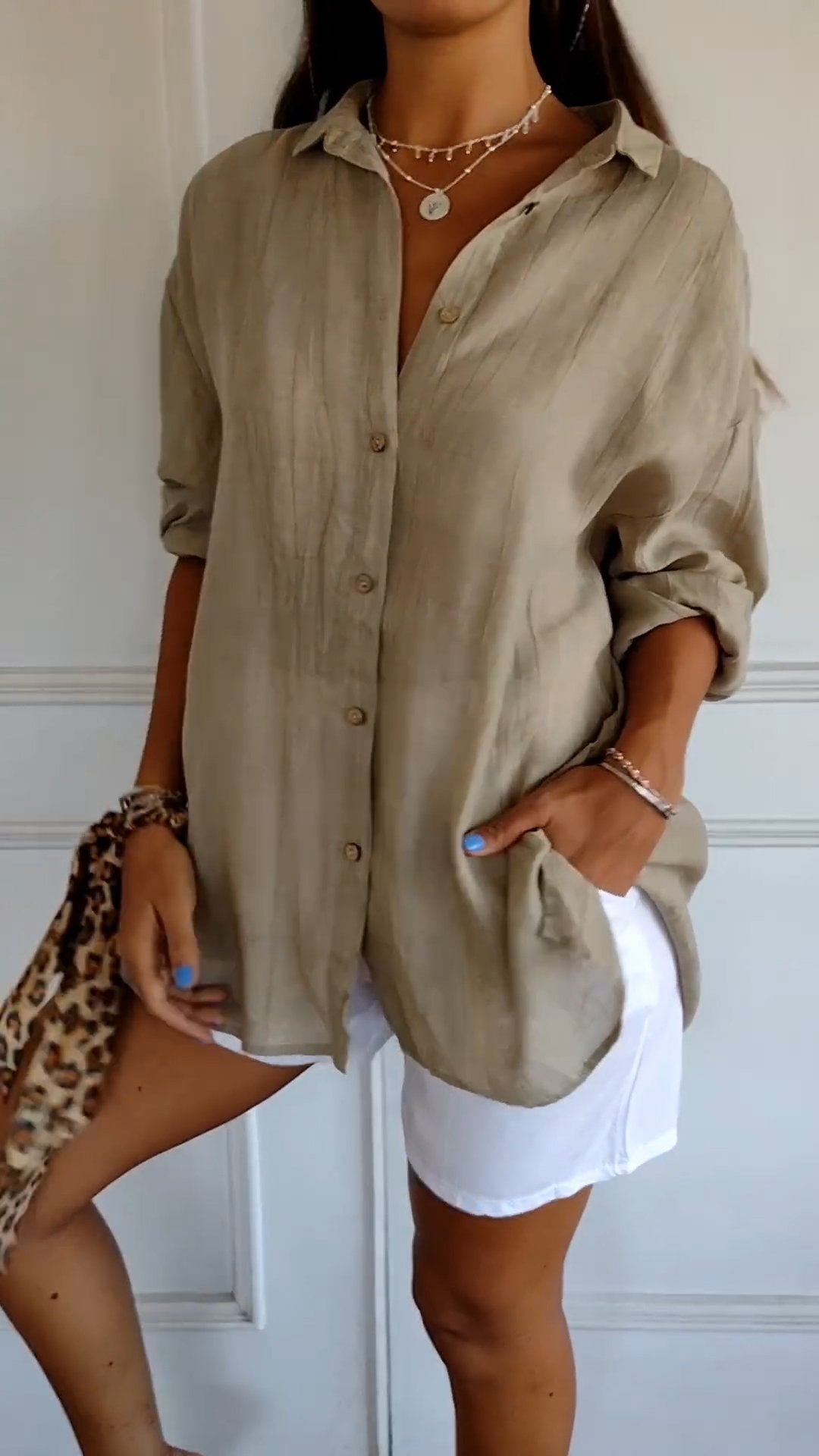 Marina I klassieke blouse