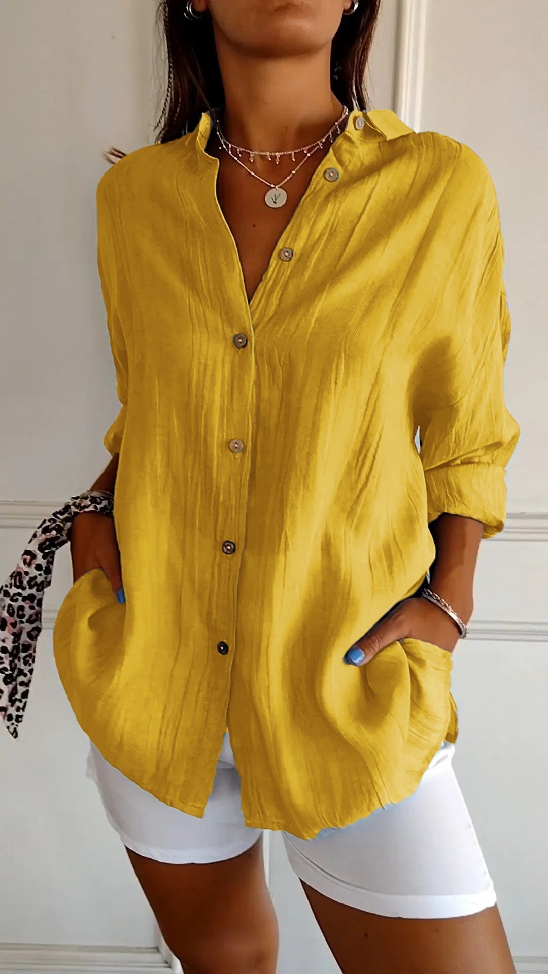 Marina I klassieke blouse