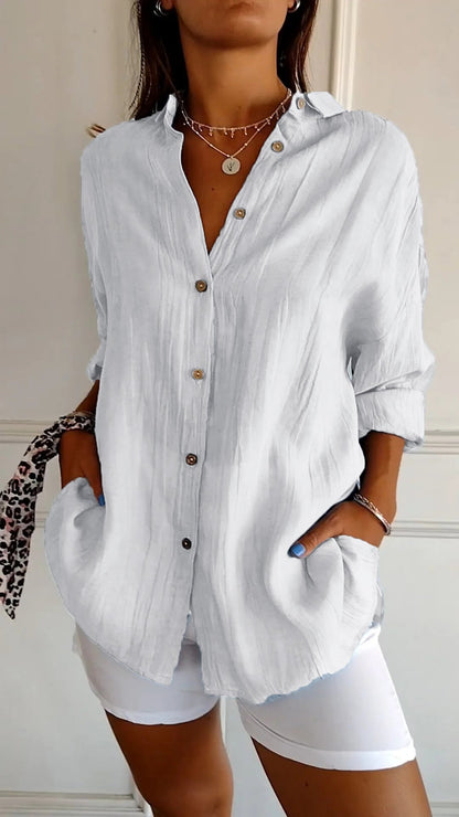 Marina I klassieke blouse