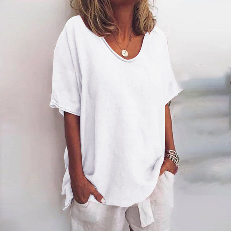 Kim | Linnen blouse