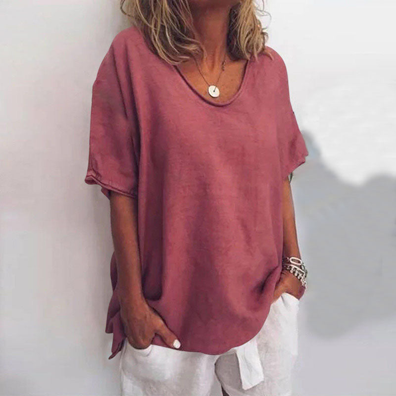 Kim | Linnen blouse