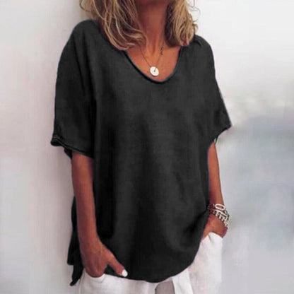 Kim | Linnen blouse