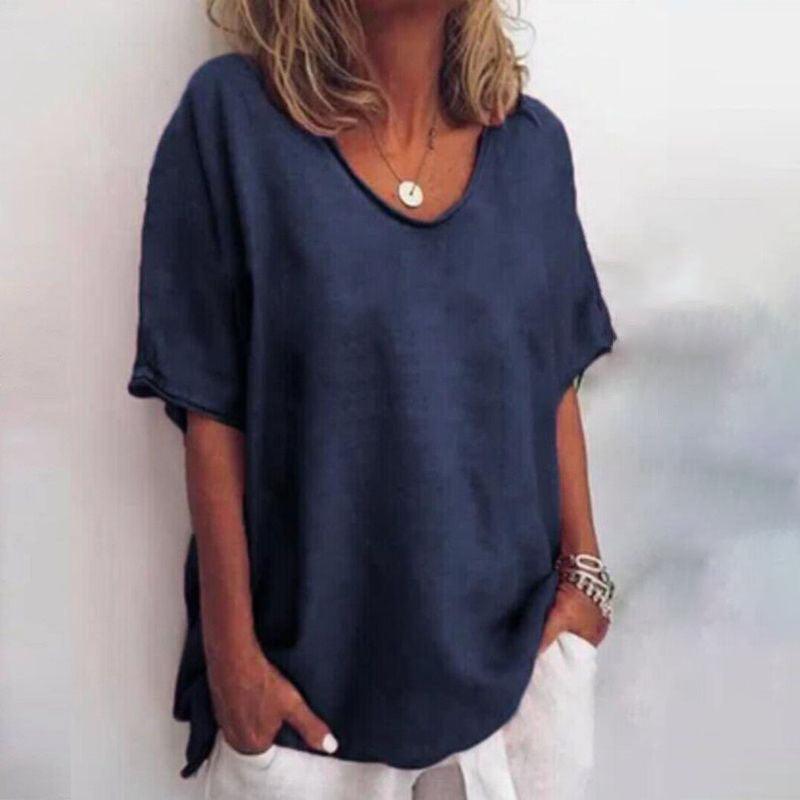 Kim | Linnen blouse