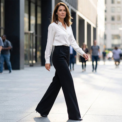 Celeste™ | Elegante pantalon met hoge taille