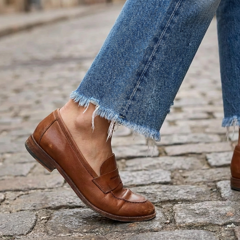 Marvelle™ | Cropped straight leg jeans