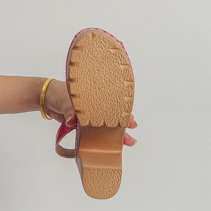 Aurélisse™ |Stijlvolle blokhakken met peeptoe